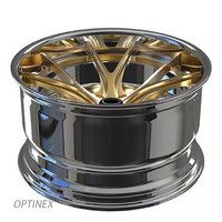 Jantes forgées sur mesure Polish Lip 18 19 20 21 22 pouces 5x130 5x120 5x114.3 5x112 pour Porsche 911 992 718 Chevrolet Corvette C8