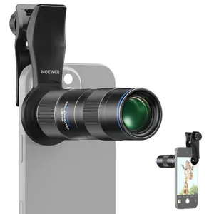 NEEWER LS-78 Téléobjectif 400 mm, distance de mise au point minimale de 70 cm, clip fileté de 17 mm pour iPhone, objectif en verre à mise au point manuelle (MF), moule privé - Product Image 1