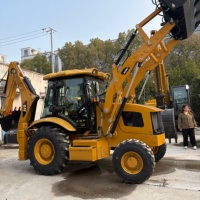 CAT 420E Baggerlader mit Stabiler Originalantriebseinheit, Verschleißfesten Reifen und Flexiblen Arbeitsarmen, Geeignet für Kommunale Reparaturen
