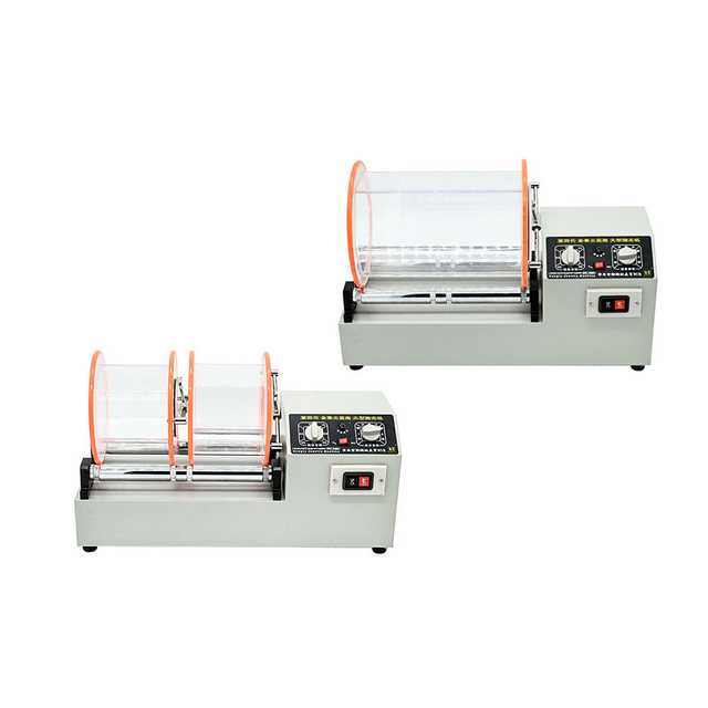 KT-1320 Large Size  Drum Rotary Rock Tumbler Jewelry Tools Polishing Jewelry Barrel Metal Derusting and Polishing Machine
