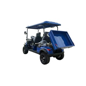 Voiturette de golf électrique tout-terrain personnalisée 4 places avec boîte de rangement - Product Image 5