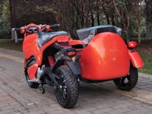 Motocicleta Eléctrica Compacta y Ligera de Tres Ruedas con Sidecar, Fabricada en China, para Uso Urbano - Product Image 5