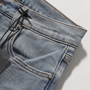 Nuovo bestseller blu SHDWS <span class=keywords><strong>Jeans</strong></span> pantaloni in Denim da uomo e da donna di alta qualità - Product Image 5