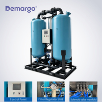 Sécheur d'adsorption à micro-régénération thermique industriel 2825 CFM bleu lac pour grande station de compresseur d'air, fourniture d'usine Chine