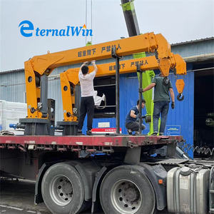 Hydraulischer Teleskop ausleger <span class=keywords><strong>Marine</strong></span> <span class=keywords><strong>Crane</strong></span> Provision Deck Schiffs kran - Product Image 1