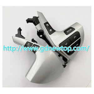Toyota <b>Steering</b> <b>Wheel</b> Audio Visual <b>Switch</b> NT-P-2113 Silver 380mm ABSPC Material - Product Image 4