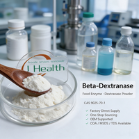 JULYHEALTH Fournisseur d'additifs alimentaires Dextranase CAS 9025-70-1 Enzyme alimentaire Dextranase en poudre Qualité alimentaire Pure à 99%