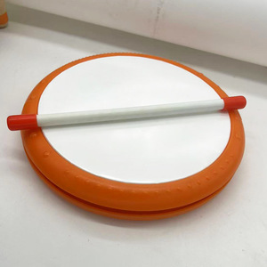 Wholesale Plastic <b>Hand</b> <b>Drum</b> Orff Percussion Instrument Yellow <b>Hand</b> <b>Drum</b> with Mallet <b>Hand</b> Clap <b>Drum</b> Toy for Kids - Product Image 3