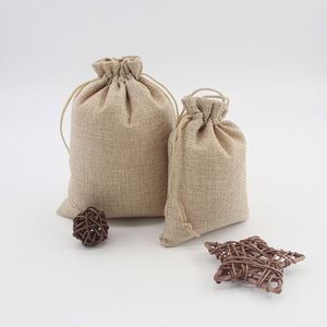 Factory Stock Hessian <b>Drawstring</b> Jute Linen Bags Wholesale Collectibles Jewelry Accessories Storage Toy Accessories Gift Bags - Product Image 2