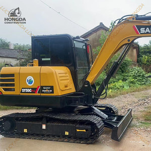 Marque chinoise Sany Sy55 5 tonnes pelles d'occasion Sany Sy55 Sy55c Sy55c-10 Sy55u Sy55c Pro Mini pelle sur chenilles - Product Image 3