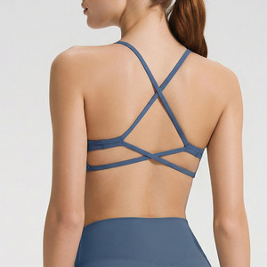 Sujetador deportivo sin costuras, orgánico, de tela tipo toalla, de secado rápido, con diseño de piel cosida, para atletismo, hecho en China - Product Image 4