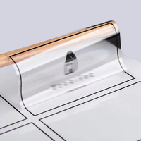 Rouleaux d'Étiquettes Transparentes Personnalisées Autocollants Imperméables pour Emballages Alimentaires, Bouteilles Cosmétiques, Bouteilles de Boissons et Jus