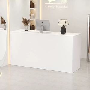 Comptoir de caisse pour magasin de mode, petite table de bar moderne et simple pour boutique de vêtements, cour, salon de coiffure, salon de beauté - Product Image 4