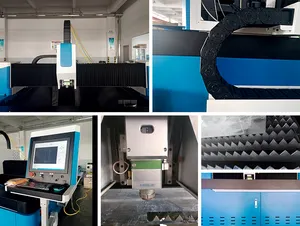 Senfeng melhor preço 3015 único plataforma fibra laser máquina de corte 1000w 2000w potência laser para metal ss