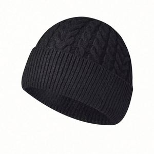 Unisex Winter Casual Warm Knitted <b>Hat</b> with Hand Embroidery Custom Logo Factory High Quality <b>for</b> Travel - Product Image 6