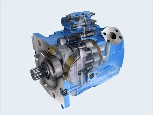 Pompe à piston hydraulique à déplacement variable série A11VO A11VLO A11VLO40 A11VLO60 A11VLO75 A11VLO95 A11VLO130 - Product Image 3