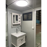 WC et douche mobiles de luxe, portables, modernes, préfabriqués, en conteneurs, pour camping, événements, extérieur, public, à vendre.