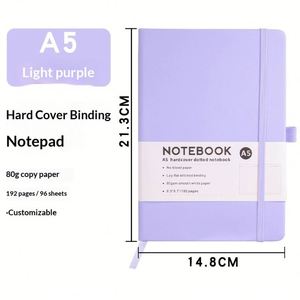 Juego de Cuadernos A5 Clásicos Multicolor con Rayas, Cierre Elástico con Portaplumas, Diario de Tapa Dura para Oficina, Escuela y Uso Personal - Product Image 3