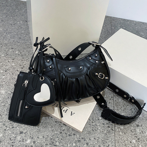 Nuevos Bolsos de Diseñador de Moda 2026, Conjuntos de Bolsos y Carteras para Mujer, Bolsos de Motocicleta, Bolsos de Lujo para Mujer, Bolsos Cruzados de Lujo para Dama - Product Image 2