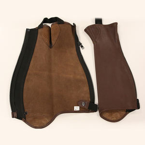 말 승마 Chaps 정품 가죽 도매 말 승마 장비 고품질 승마 제품 Chaps - Product Image 2