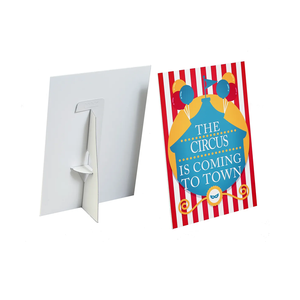 3毫米/5毫米定制A5促销广告架PVC泡沫板标牌 - Product Image 4