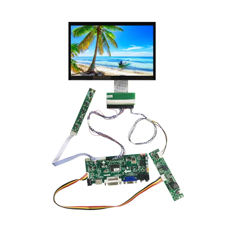 Pantalla lcd de 7 pulgadas, 1280x768, alto brillo, 1200nits, pantalla LCD IPS TFT