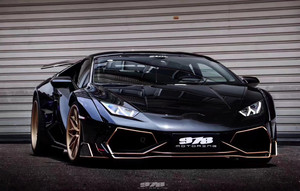 ชุดแต่งคาร์บอนไฟเบอร์สำหรับ Lamborghini Huracan LP580 LP610 ชุดแต่ง Huracan รุ่นอัพเกรด PD-style ซุ้มล้อหน้า สปอยเลอร์หน้า ดิฟฟิวเซอร์ - Product Image 2
