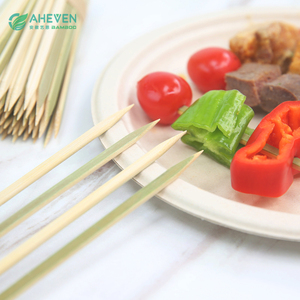 18cm dùng một lần BBQ xiên giá rẻ nhất phẳng tre xiên cho BBQ bán buôn tre xiên - Product Image 6