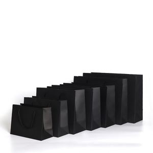 Bolsas de Papel Kraft Reciclado Ecológicas con Asa, Impresas con Logotipo Personalizado, para Envasado de Cerveza, Té y Comida para Llevar en Restaurantes y Cafeterías - Product Image 5
