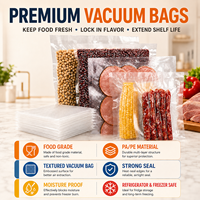 Sac d'emballage sous vide transparent de qualité alimentaire en PA/PE, scellage robuste pour la conservation de la viande et des fruits de mer, fournisseur OEM
