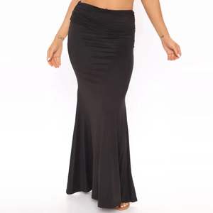 Autumn High Waist Cotton <b>Maxi</b> <b>Skirt</b> Breathable Solid Color Two Piece <b>Skirt</b> Set Elegant Office Lady Casual Plus Size Women's - Product Image 3