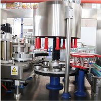 Machine d'étiquetage automatique à grande vitesse pour bouteilles, 18000 BPH, étiqueteuse rotative à colle thermofusible