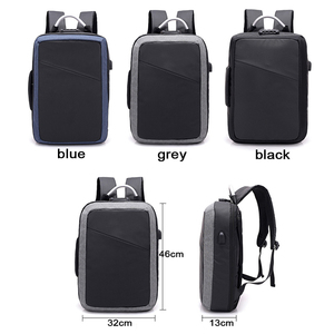 Commercio all'ingrosso antifurto Usb ricarica valigetta da uomo borse per <span class=keywords><strong>Notebook</strong></span> Business Rpet <span class=keywords><strong>zaino</strong></span> per Laptop personalizzato - Product Image 3
