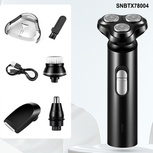 Tiktok-Maquinilla <span class=keywords><strong>de</strong></span> <span class=keywords><strong>afeitar</strong></span> eléctrica para hombre, Afeitadora eléctrica 4 en 1 con carga USB - Product Image 5