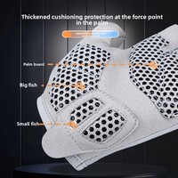 Guantes Deportivos Unisex de Medio Dedo, Antideslizantes, Acolchados, Transpirables, Resistentes a la Abrasión y a las Vescas, para Ciclismo de Montaña y Actividades al Aire Libre