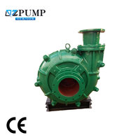 Pompa Slurry Sentrifugal Horizontal Mesin Diesel Listrik Pulp Konsentrasi Tinggi Pabrik Kertas Pompa Baja Tahan Karat 3 HP