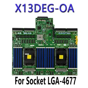 Carte mère de serveur X13DEG-OA remise à neuf 4ème génération LGA-4677 PIN ChatGpt C741 processeur DDR5 PCIe 5.0 testé avant expédition - Product Image 2