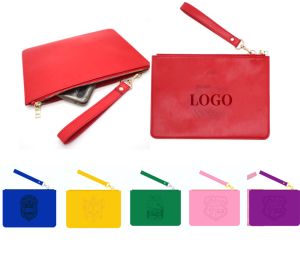 2025 mới PU da Sigma Gamma rho Túi xách tay với dây đeo thắt lưng Chất lượng cao ly hợp Ví Ví Dây Kéo Túi xách - Product Image 4