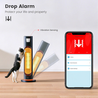 Sensor Getaran, Kejut, dan Kemiringan Tuya Zigbee 3.0 3 in 1 Multi Deteksi, Deteksi Akselerasi, Tahan Air IP66, Peringatan Keamanan