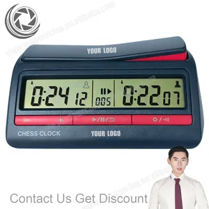 Custom Logo On Chess Timer Digital Chess Timer Count Up Down Timer With Clock Board