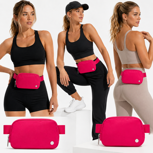 USA Oversea Warehouse Premium Breathable Durable Pouch Waist Bag Women Fanny Pack Crossbody for Running Travel 1L Capacity - Product Image 6