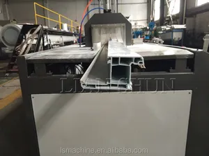 Plastic Pvc Profiles Making Machine For Making Wood Baseboards