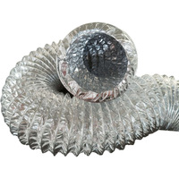 Ventilateur d'extraction électrique silencieux en plastique de 8 pouces de haute qualité, 2 vitesses, à flux mixte, pour hydroponie, ventilateur de gaine en ligne OEM/ODM pour serre 100%