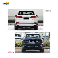Kit de Conversión de Carrocería GUGO G05 PP para BMW X5 G05 2019-2023, Actualización al Estilo X5M F95 LCI, Parachoques Delantero y Trasero, Faros Delanteros y Traseros