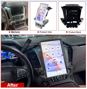 Reproductor Multimedia para Auto Android con Pantalla Vertical de 14.5'', Navegación GPS, Carplay para Chevrolet Tahoe Suburban GMC Yukon 2014-2020 - Product Image 6