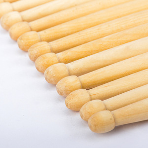 ไม้กลองไม้เมเปิ้ลไม้ไผ่แข็งเคลือบเงา5A <span class=keywords><strong>7A</strong></span> - Product Image 3