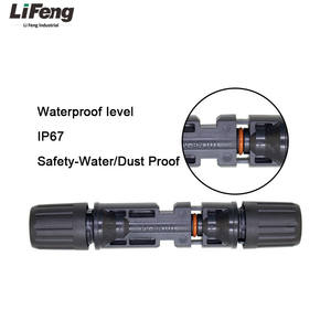 <span class=keywords><strong>Connecteur</strong></span> de câble photovoltaïque 1000V CC étanche IP67 30A avec boîtier PPO pour connexion de panneau solaire en cuivre - Product Image 2