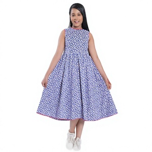 Wholesale Girls Cotton Floral Casual <b>Dress</b> Custom Logo OEM Manufacturer Kids <b>Summer</b> Sundress Factory Low MOQ Bulk Order Supply - Product Image 5