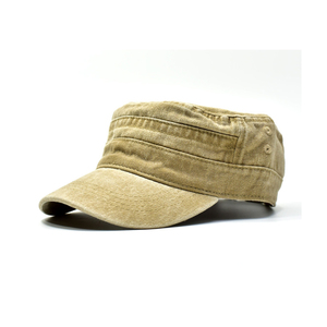 Bán Buôn Anh Retro <span class=keywords><strong>Flat</strong></span> <span class=keywords><strong>Top</strong></span> Gorras Rửa Bông Mũ Bóng Chày Tùy Chỉnh Cổ Điển Thêu Vá Mens <span class=keywords><strong>Hat</strong></span> - Product Image 6