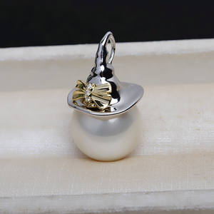 จี้เงินแท้ S925 ทำมือ สไตล์บาโรก แบบลอยอิสระ ดีไซน์ปีศาจน้อย สำหรับงาน DIY ชิ้นส่วนเครื่องประดับ - Product Image 1